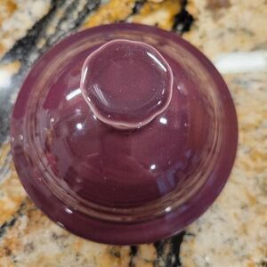 Fiesta Large Teapot Lid Only HEATHER Fiestaware 44 oz. Replacement FLAWED